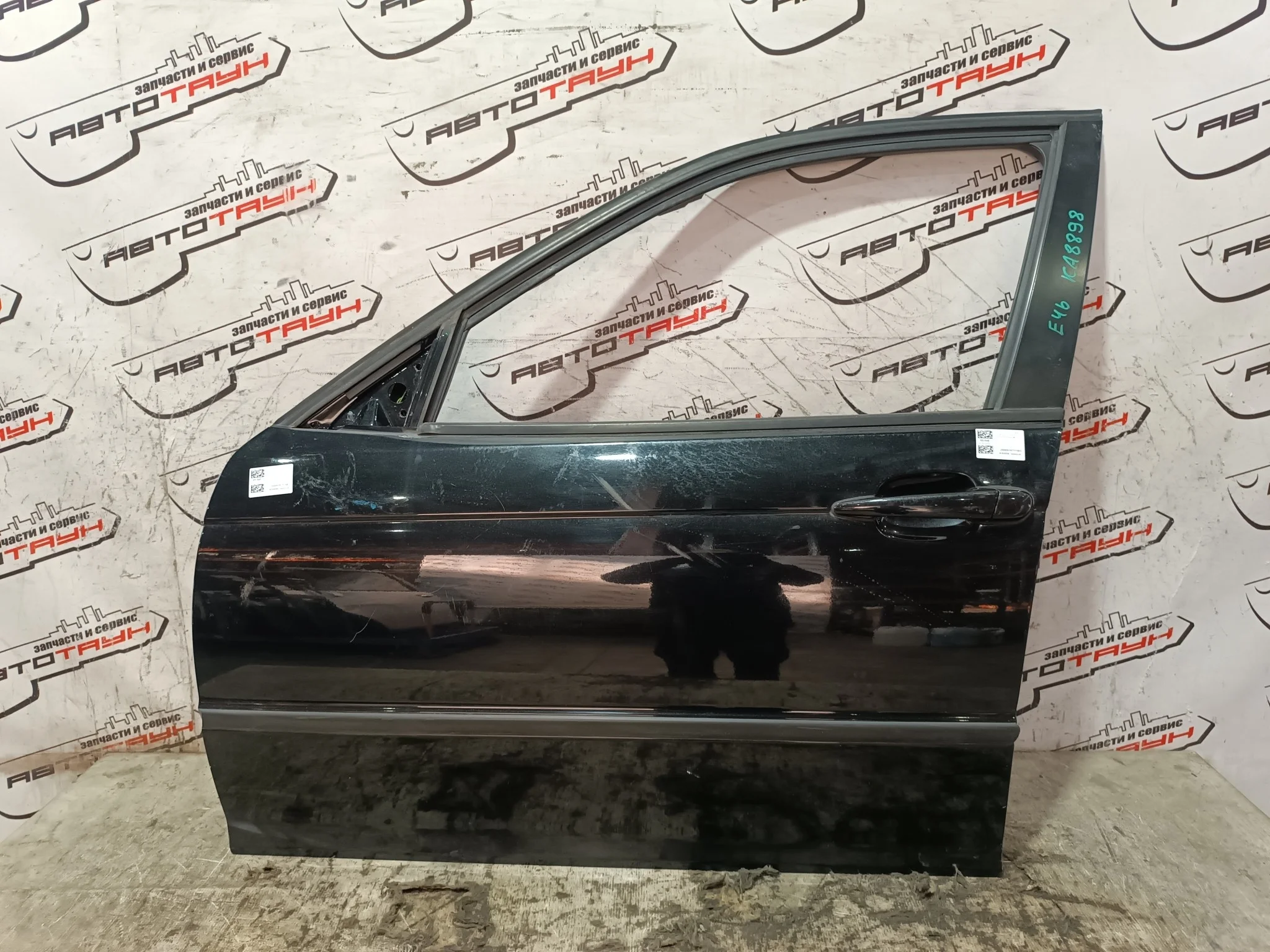 ДВЕРЬ BMW 3-SERIES E46 41517034151 ПЕРЕДНЯЯ ЛЕВАЯ SEDAN WAGON черный KA8898