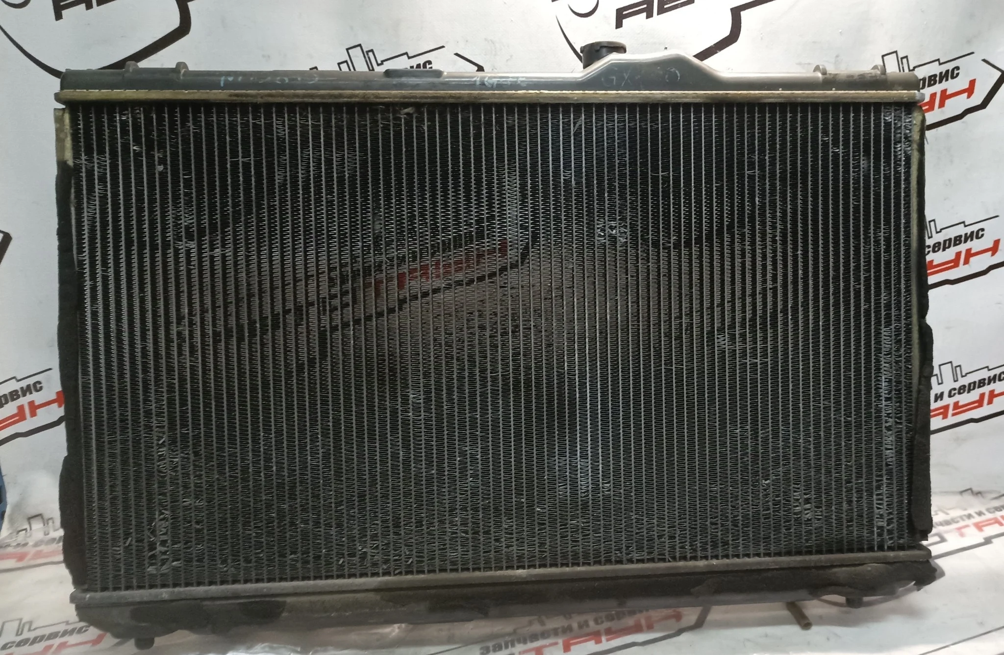 РАДИАТОР ДВИГАТЕЛЯ TOYOTA 1G-FE MARK II VEROSSA GX110 GX115 АТМ БЕЗ ДИФФУЗОРА 1640070690 NA5845