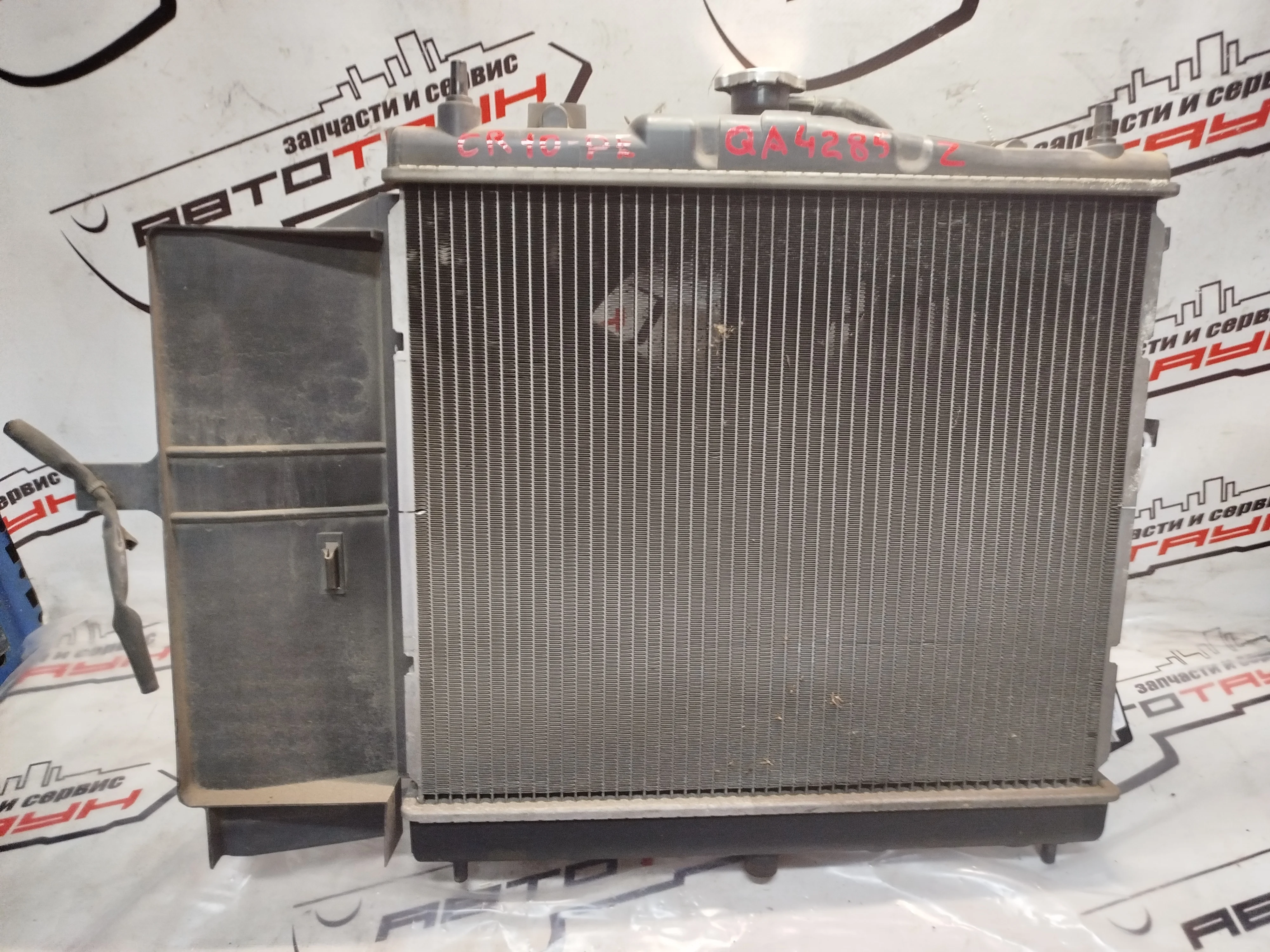 РАДИАТОР ДВИГАТЕЛЯ NISSAN CR10-DE CR12-DE CR14-DE HR15-DE ... MARCH MARCH RAFEET MICRA NOTE ... YGNZ11 YGZ11 YK12 YZ11 С ТРУБКАМИ 214603U500 QA4285Z