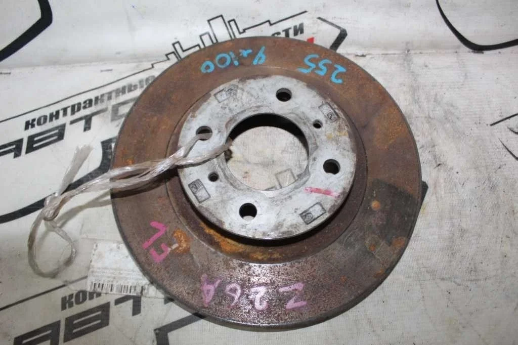 ДИСК ТОРМОЗНОЙ MITSUBISHI COLT COLT PLUS ... Z23A Z23W Z24A Z24W Z25A Z26A Z27A Z28A ПЕРЕДНИЙ ПРАВЫЙ ЛЕВЫЙ ТОЛЩИНА 20 ММ 4X100 256 ММ ВЕНТИЛИРУЕМЫЙ MR569931 D64.1