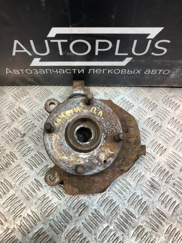 Кулак поворотный Chevrolet Lacetti 2007 96488823 ХЭТЧЕБЕК 1.4 F14D3, передний левый