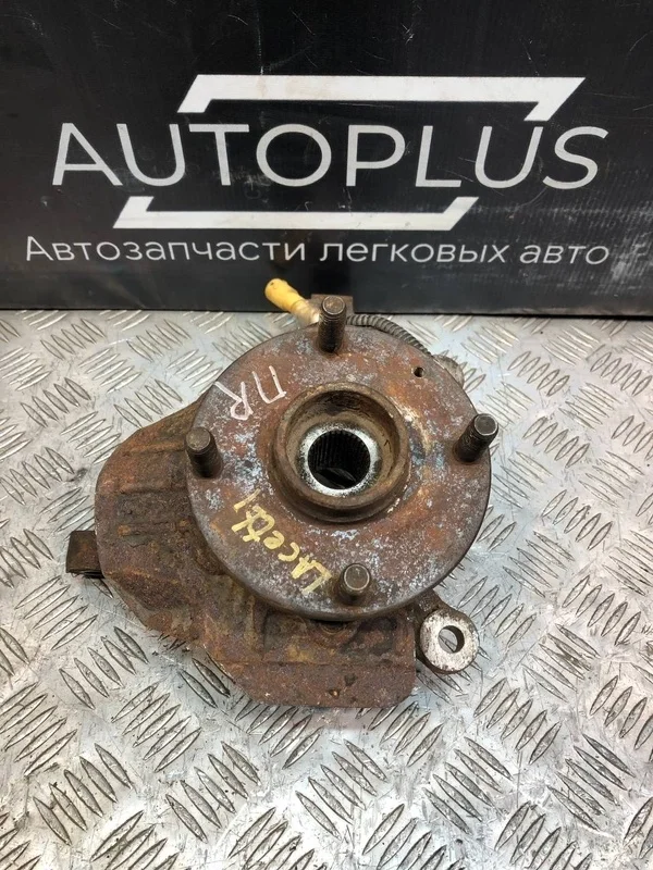 Кулак поворотный Chevrolet Lacetti 2007 96454298 ХЭТЧЕБЕК 1.4 F14D3, передний правый