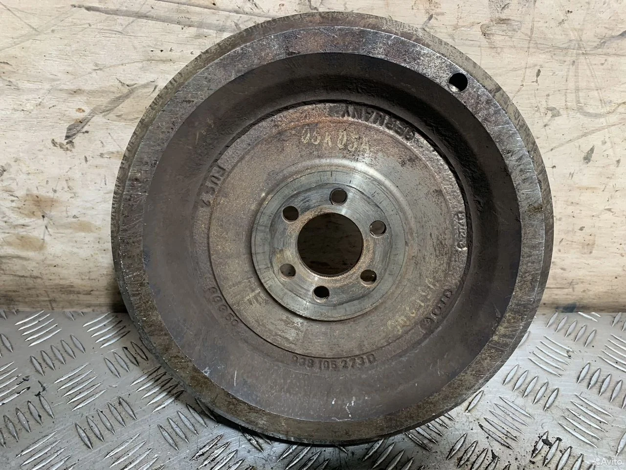 Маховик 038105269d vw t5 2.0 axa