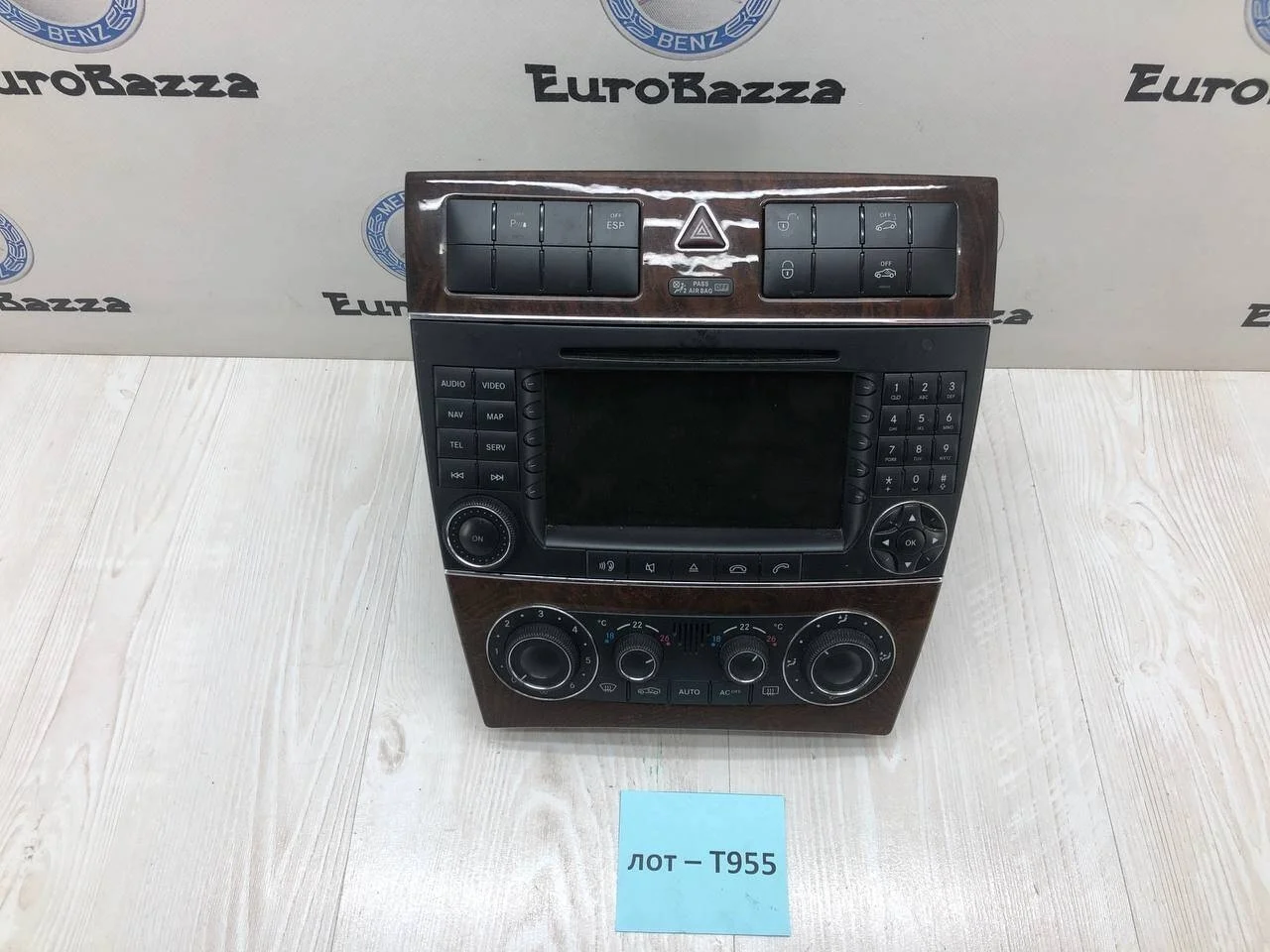 Магнитола Mercedes W203