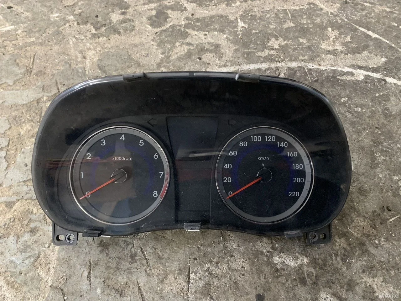 Комбинация приборов hyundai solaris 1