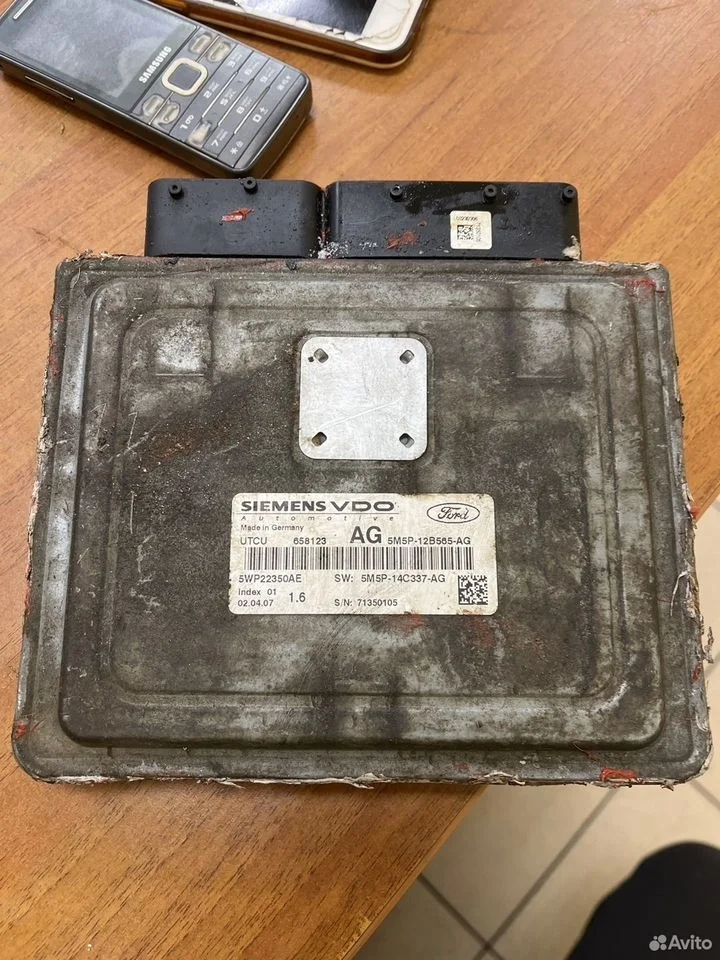 Эбу акпп ford focus 2 1,6 5m5p-12b565-ag