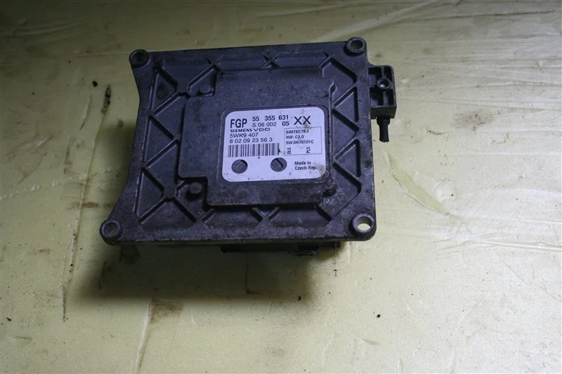 Блок управления двигателем, эбу Opel Vectra C 2005-2008 55355631 1.8 Z18XER