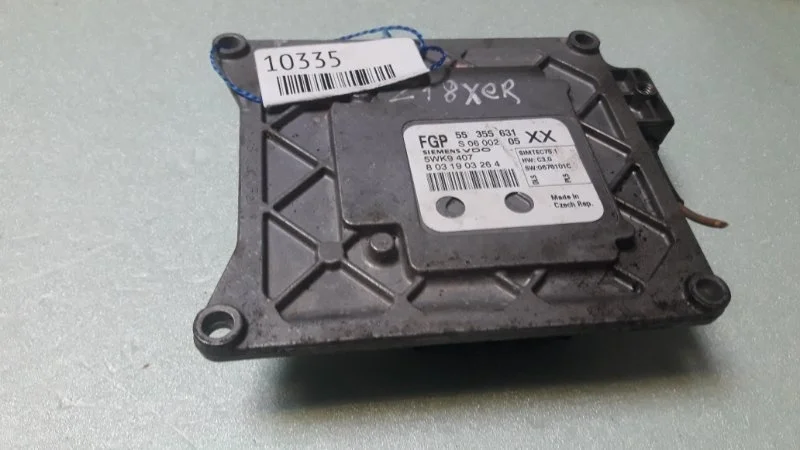 Блок управления двигателем, эбу Opel Astra H 2004-2014 55355631 1.8 Z18XER