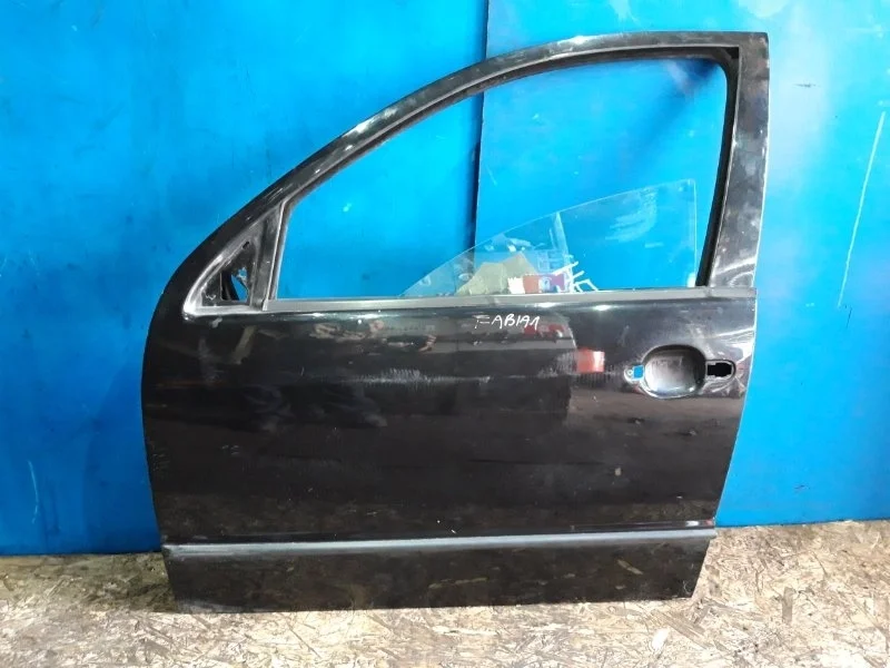 Дверь Skoda Fabia 1 1999-2007 6Y0831051, передняя левая