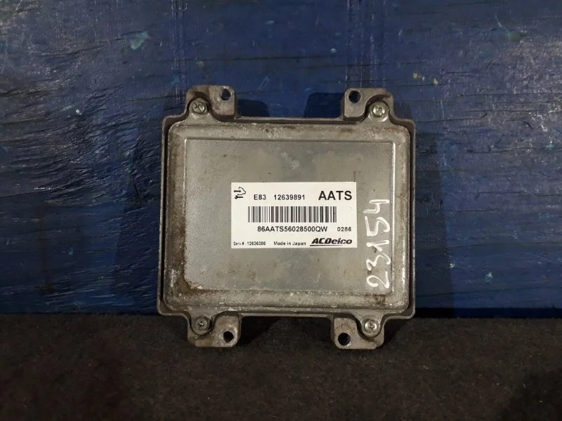 Блок управления двигателем, эбу Opel Astra J 2009-2016 12636386 1.6 A16XER