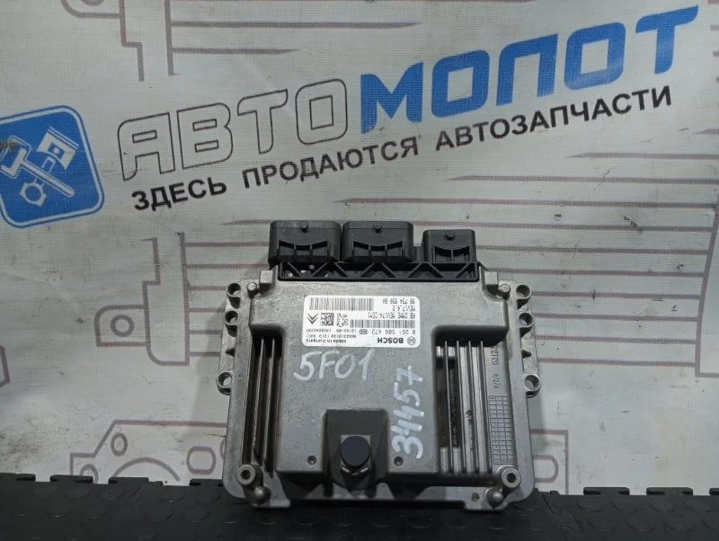 Блок управления двигателем Peugeot 207 FS9 5F01