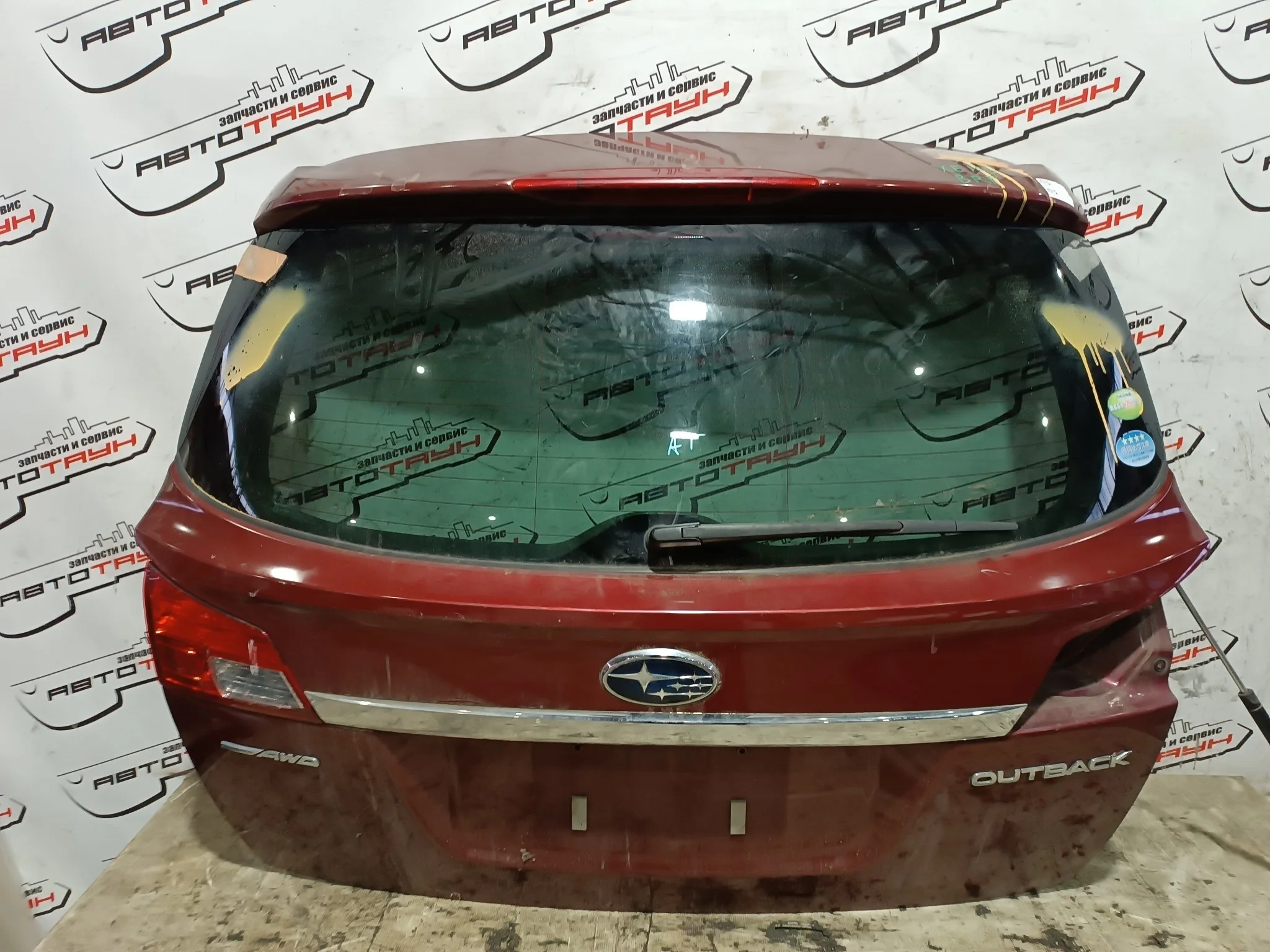 ДВЕРЬ ЗАДНЯЯ SUBARU LEGACY OUTBACK BR9 BRF BRG BRM 60809AJ0109P бордовый, 69Z XE169