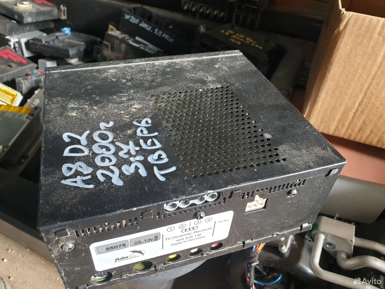 Тв тюнер audi a6 c5 a8 d2 4d0919146 ауди а6 а8 д2