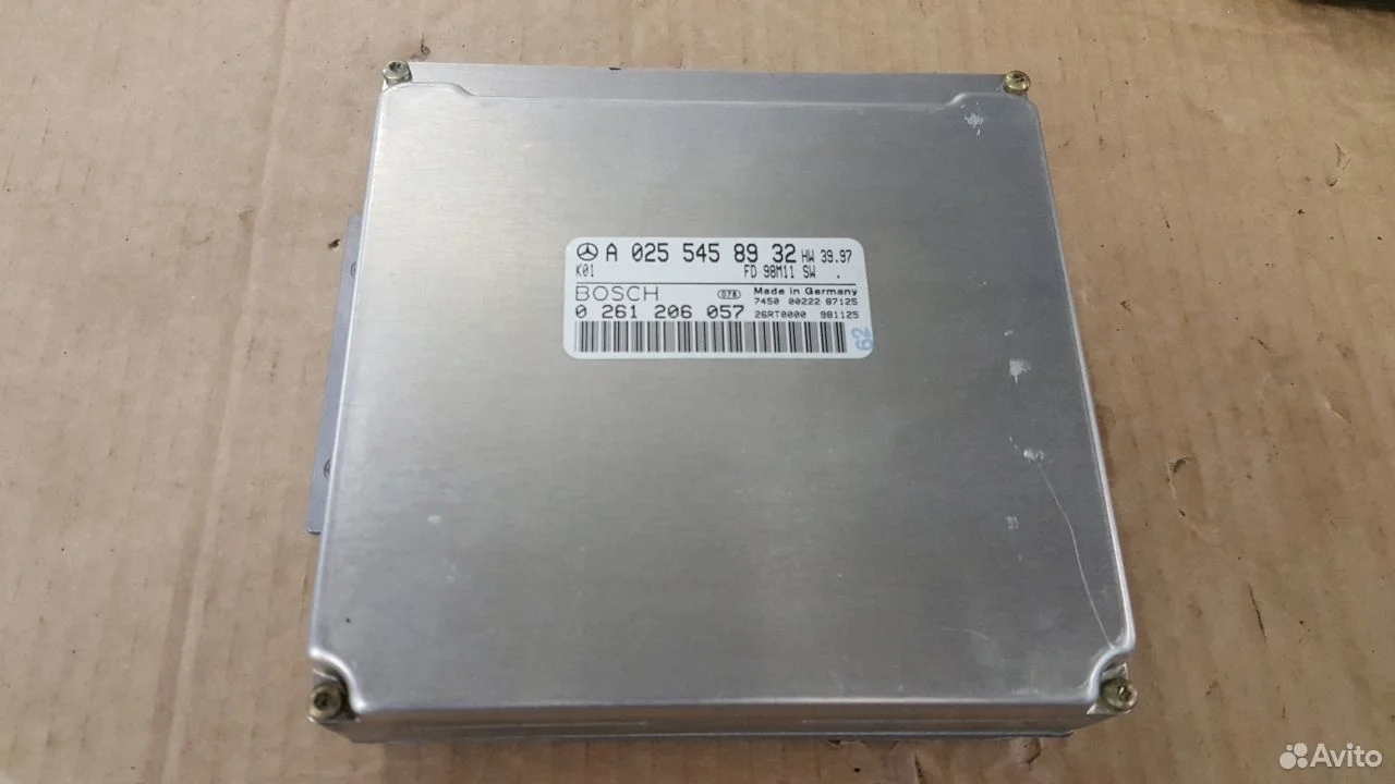 Блок управления двигателем мерс w220 a0255458932