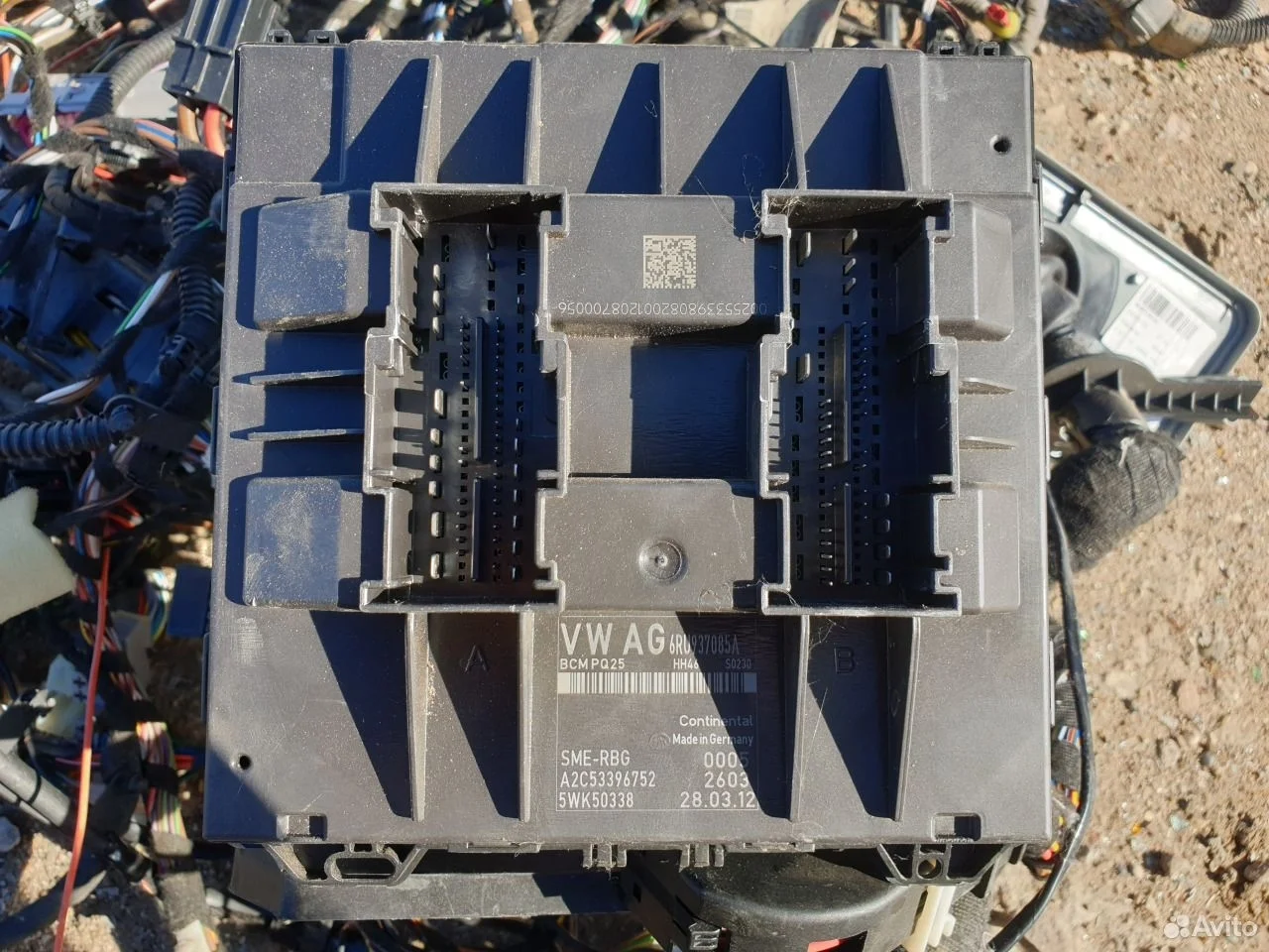Блок комфорта bcm vw polo sedan поло 6ru937085a