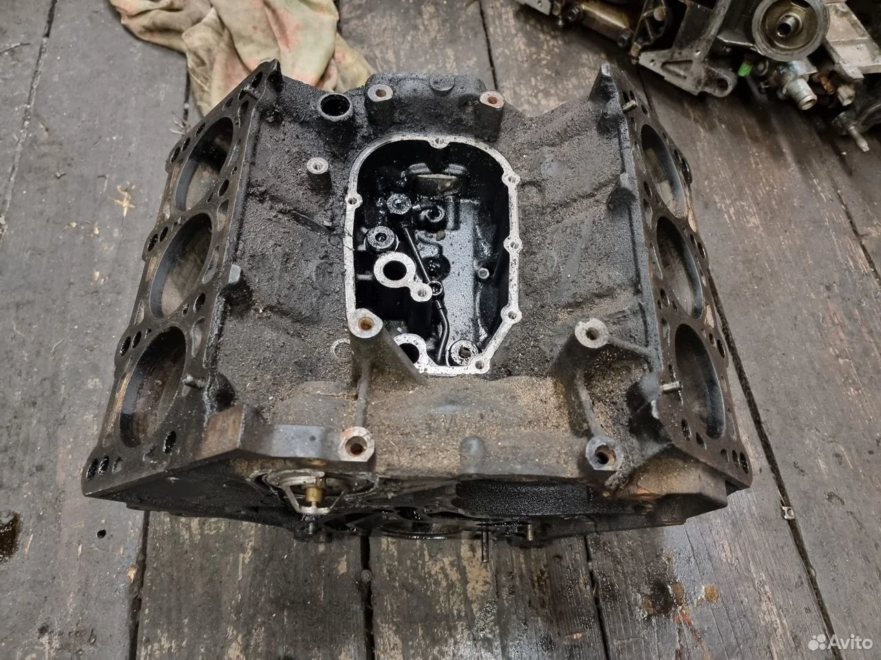 Блок цилиндров 2.5 v6 tdi akn 150л.с. audi a6 c5