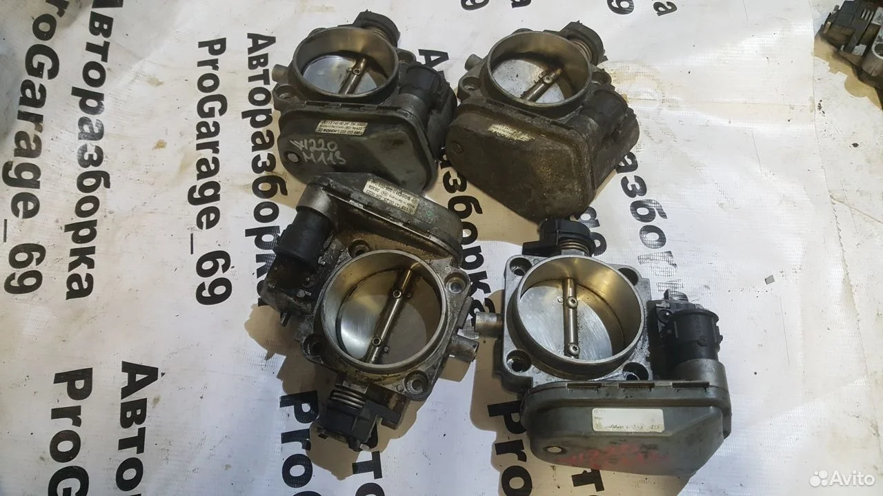 Дроссельная заслонка mercedes w220 m113 1131410025