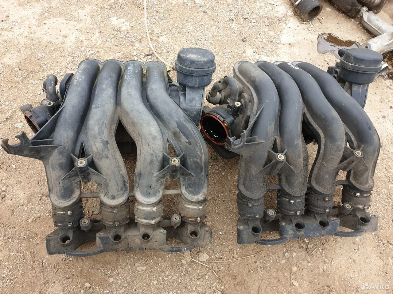 Впускной коллектор 1.6 ahl vw passat b5 audi a4 в5