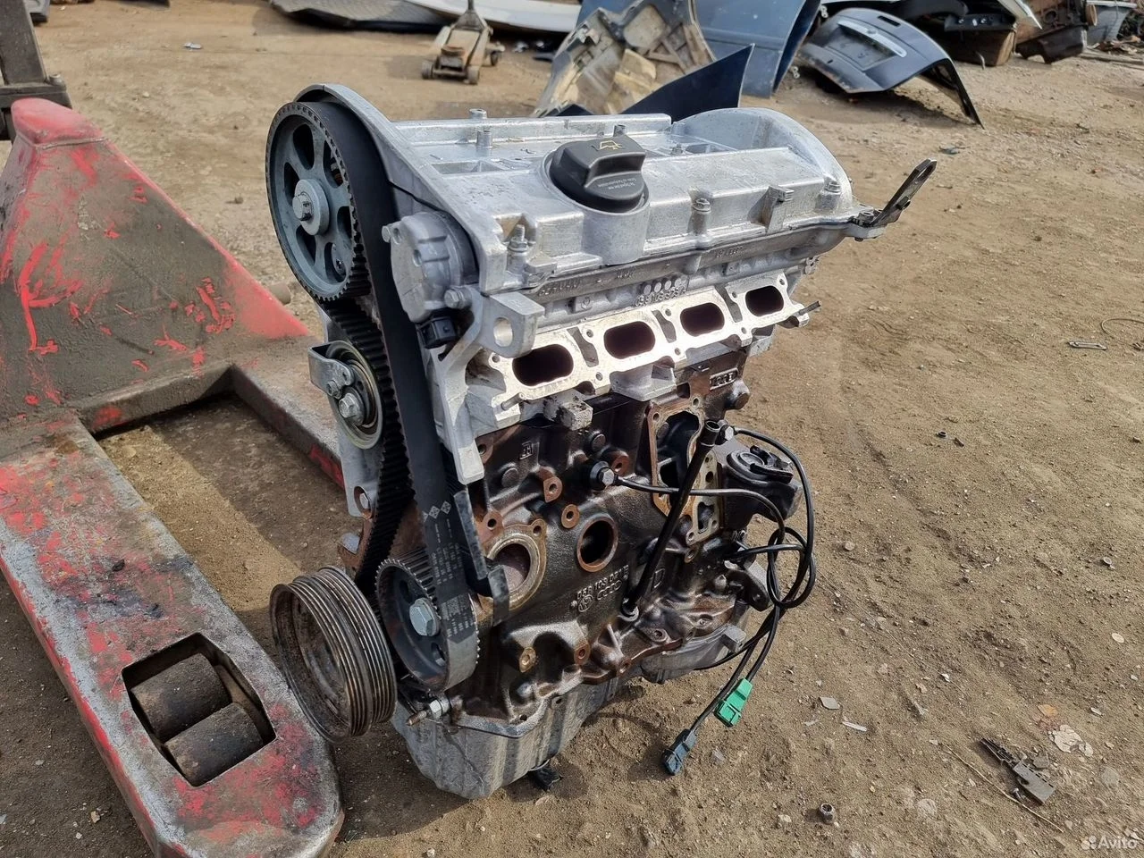 Двигатель aeb 1.8t мкпп vw passat b5 audi a6 c5