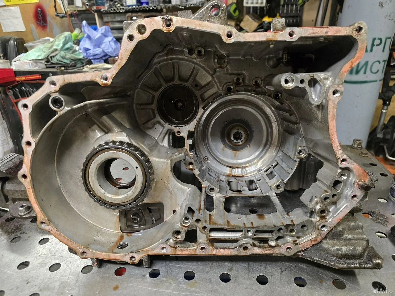 Корпус картер акпп коробки 09g hrm vw passat b6 go