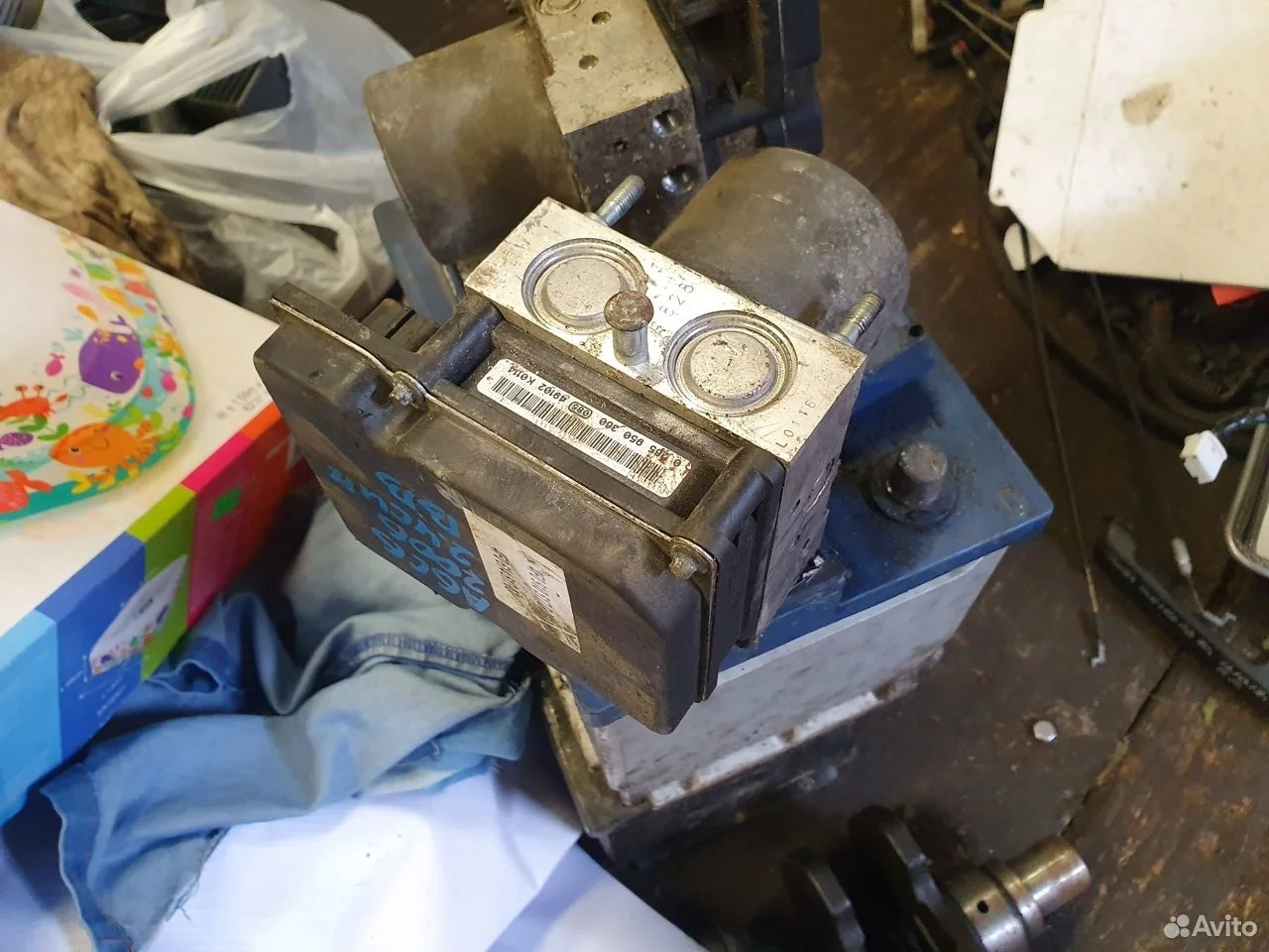 Блок abs audi a6 c6 4f 4f0910517d ауди а6 с6 2.4