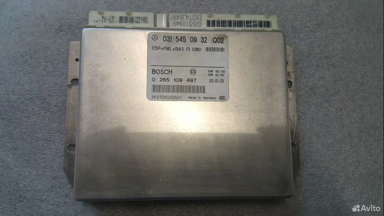 Блок управления esp pml bas мерседес w220 эбу