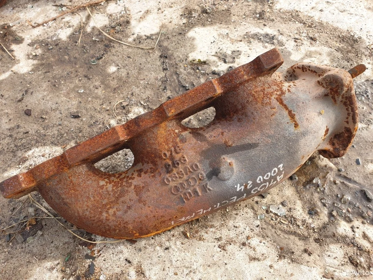 Выпускной коллектор левый vw audi 078253033aq