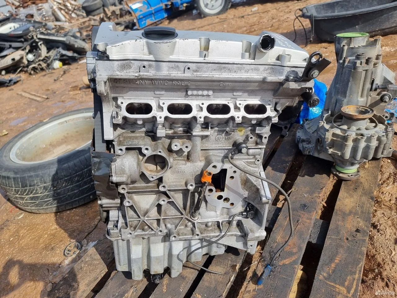 Двигатель 2.0 20v 130л.с. alt audi a4 b6 b7 а4 б6