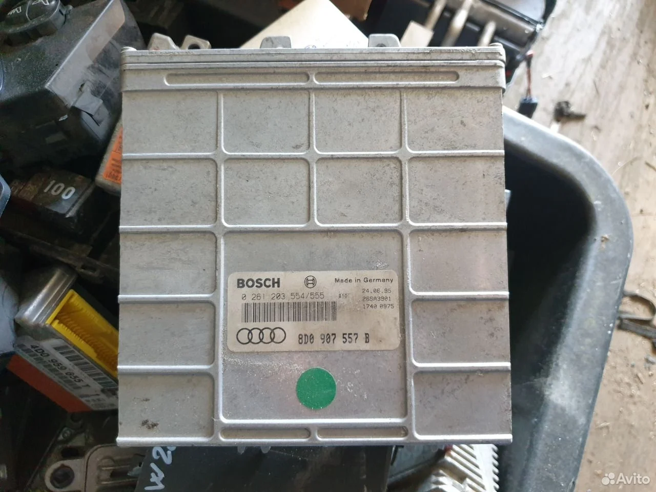 Блок управления двигателем audi a4 b5 8d0907557b