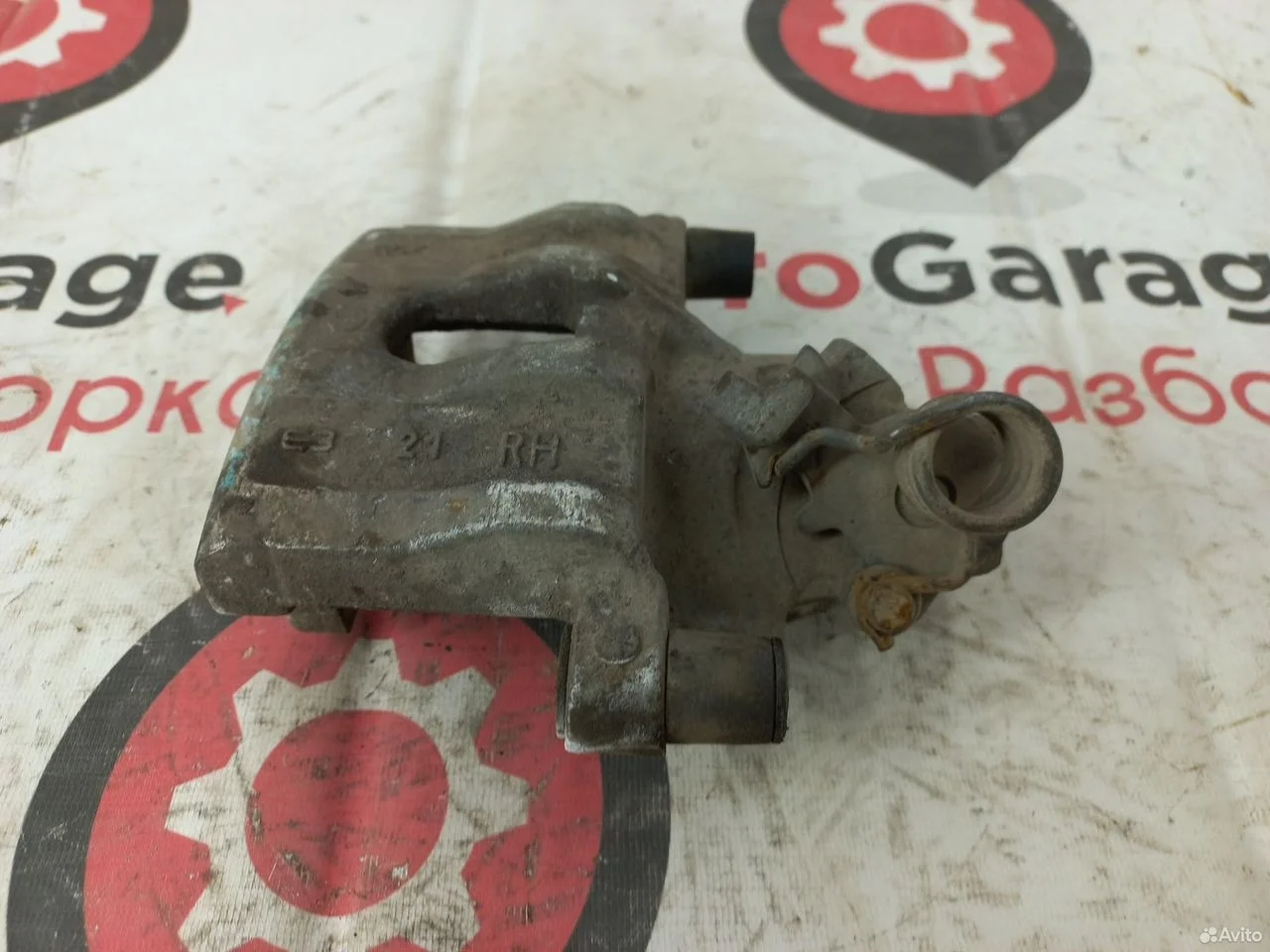 Суппорт задний правый ford focus 2 mazda 3bk форд