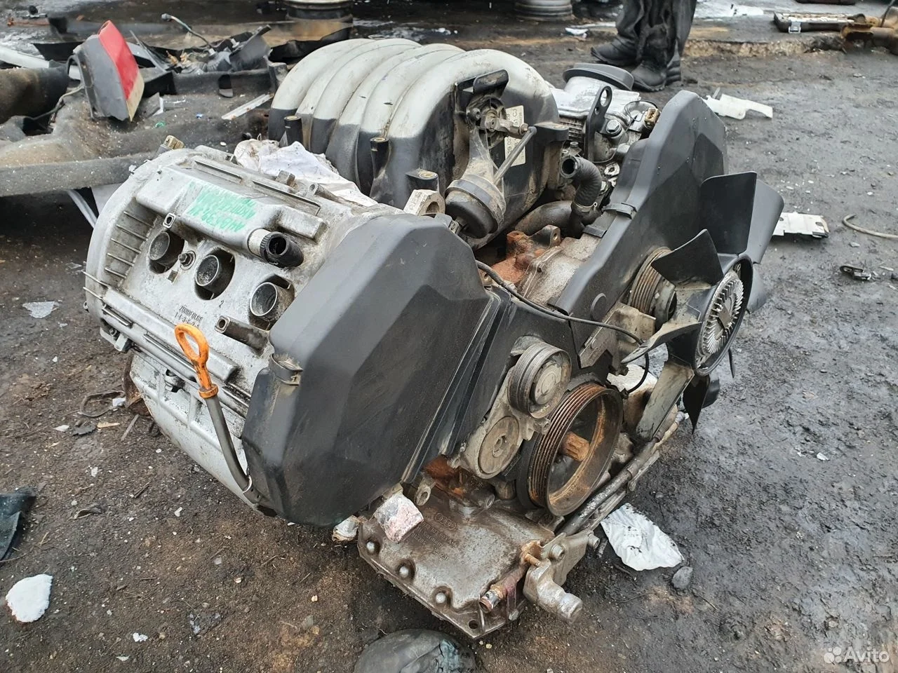 Двигатель aps v6 2.4 audi a4 b5 a6 c5 а4 б5 а6 с5