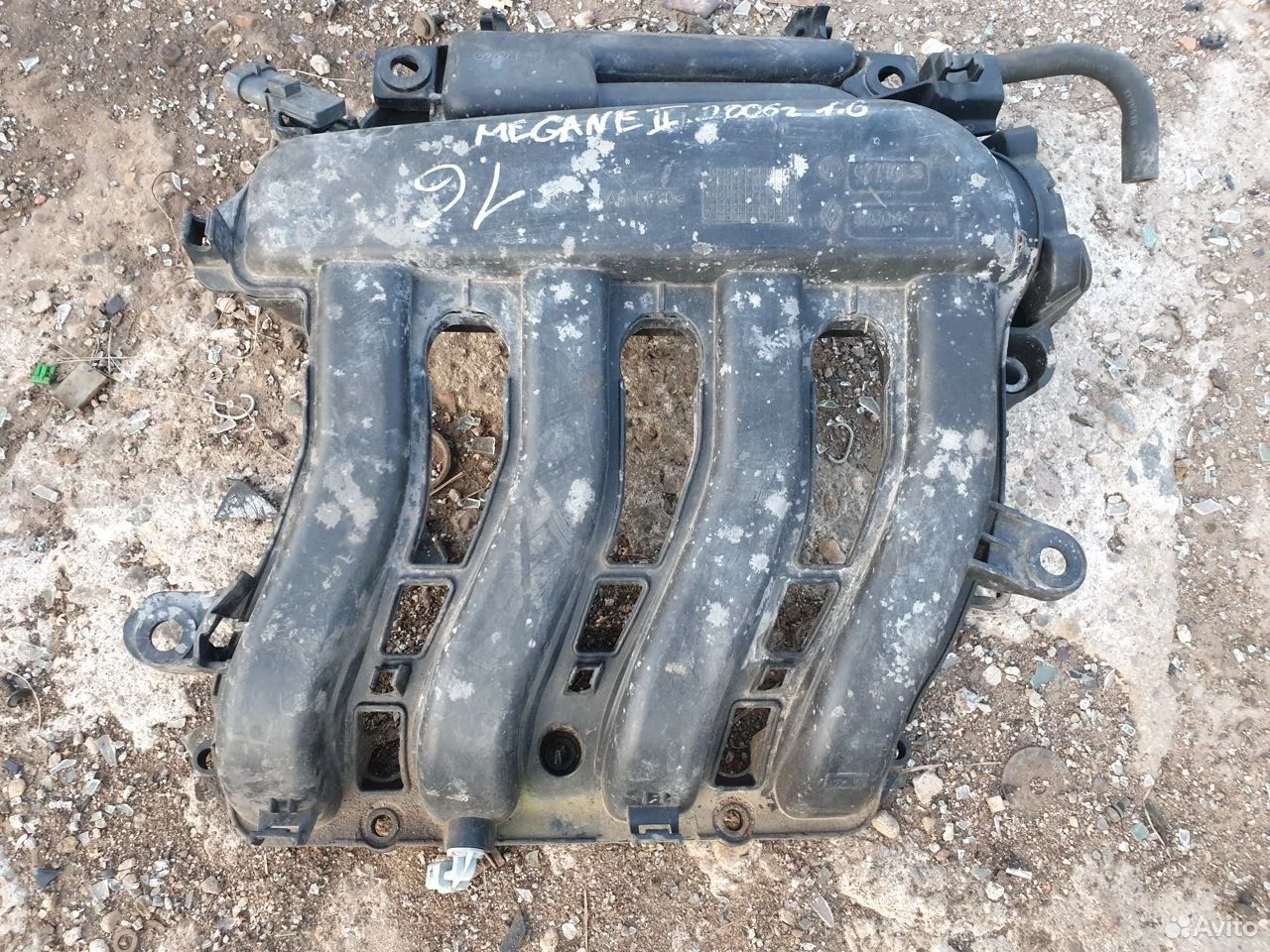 Впускной коллектор renault megane 2 1.6 k4m меган