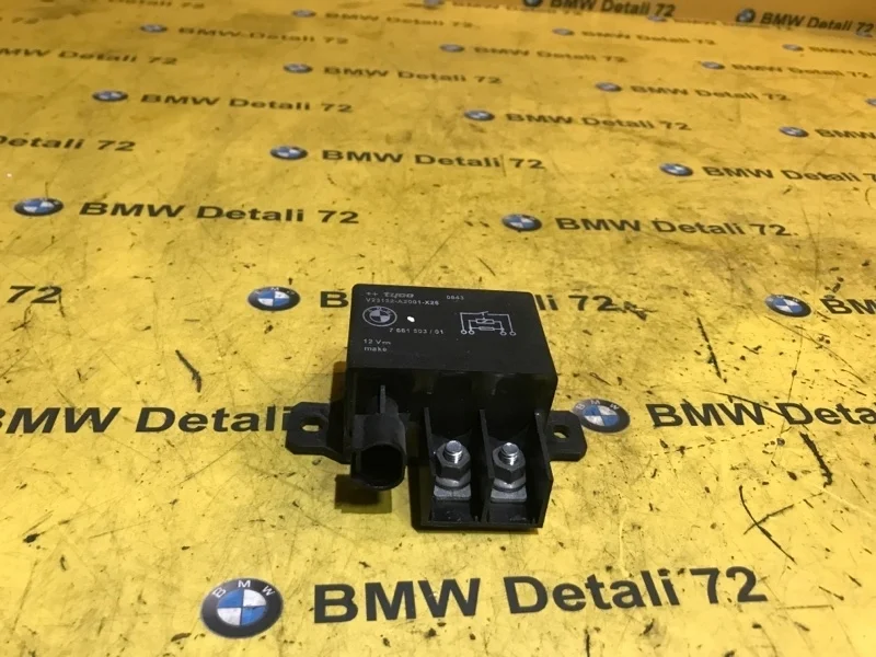 Реле управления вентилятором Bmw X5 2008 61367661503 E70 N52B30