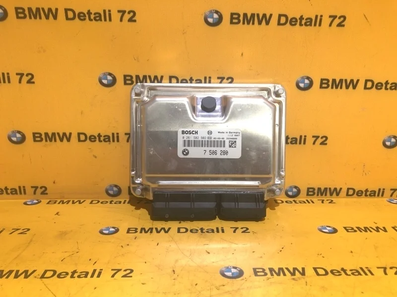 Блок управления двигателем Bmw 7 2005 7506280 E66 N73B60