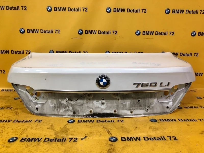 Крышка багажника Bmw 7 2005 41627138460 E66 N73B60, задняя