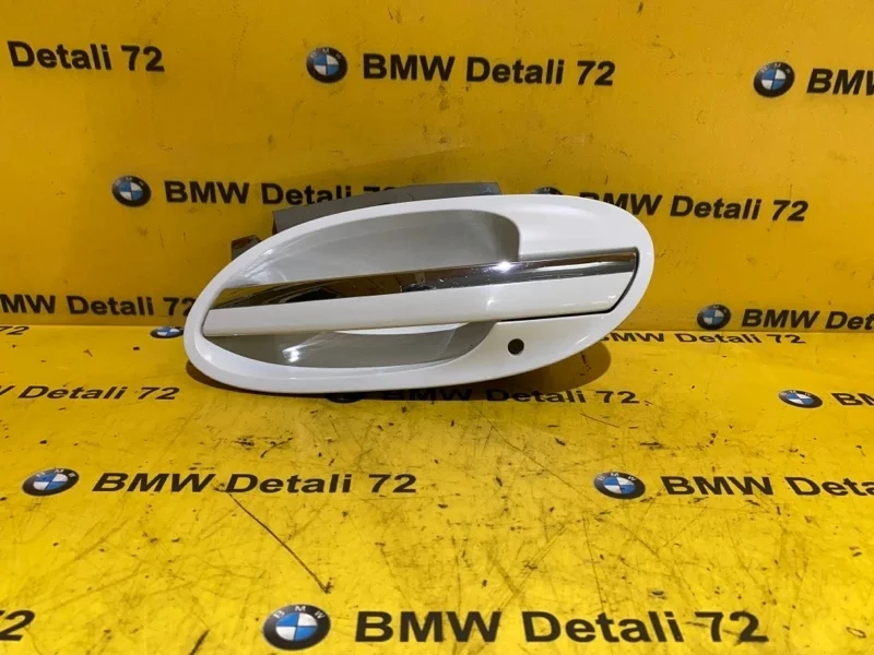 Ручка двери внешняя Bmw 7 2005 51227191907 E66 N73B60, задняя левая