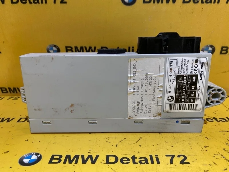 Блок управления CAS Bmw 5 2004 61356960978 E60 M54B30
