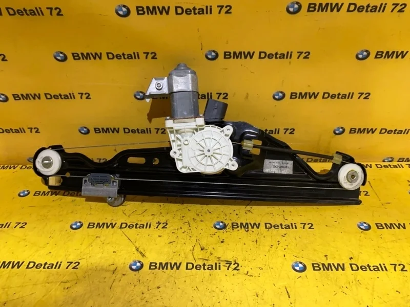 Стеклоподъемный механизм Bmw 5 2007 51357184745 E60 N52B30, задний левый