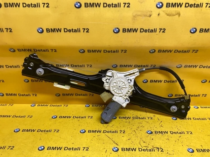 Стеклоподъемник Bmw X5 2008 51357166381 E70 N52B30, задний левый