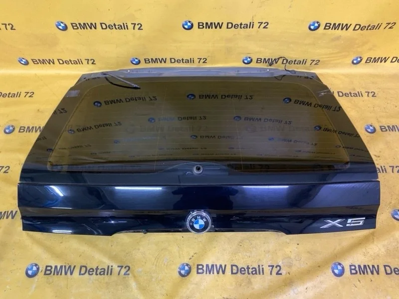 Крышка багажника Bmw X5 2006 41627126015 E53 M54B30, задняя