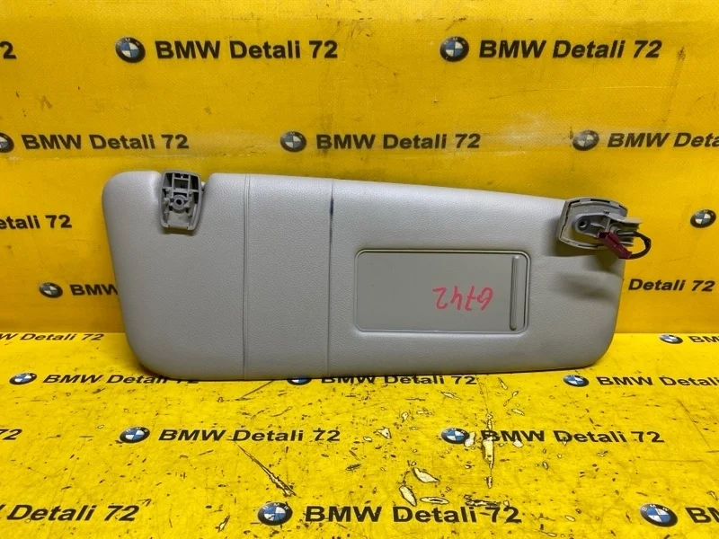 Козырек солнцезащитный Bmw 5 2005 51167066650 E60 N52B25, правый