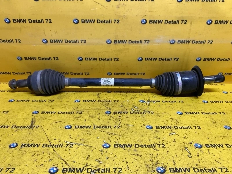 Привод Bmw 3 2013 33207637445 F30 N20B20A, задний левый