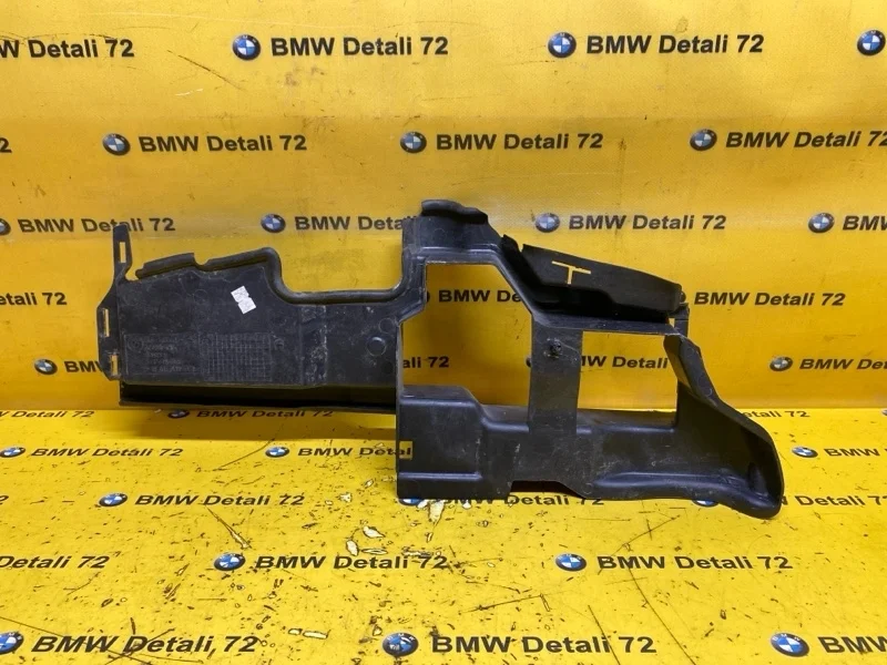 Дефлектор радиатора Bmw 7 2006 51717136689 E65 N62B48, передний левый
