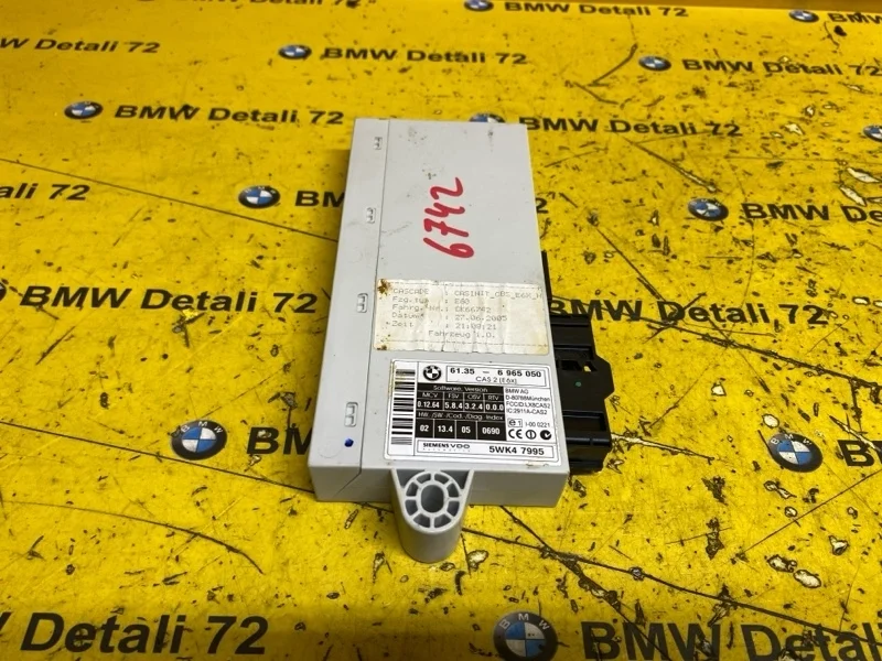 Блок управления CAS Bmw 5 2005 61356965050 E60 N52B25