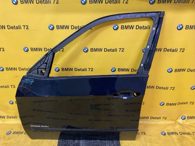 Дверь боковая Bmw X5 2008 41517211423 E70 N52B30, передняя левая