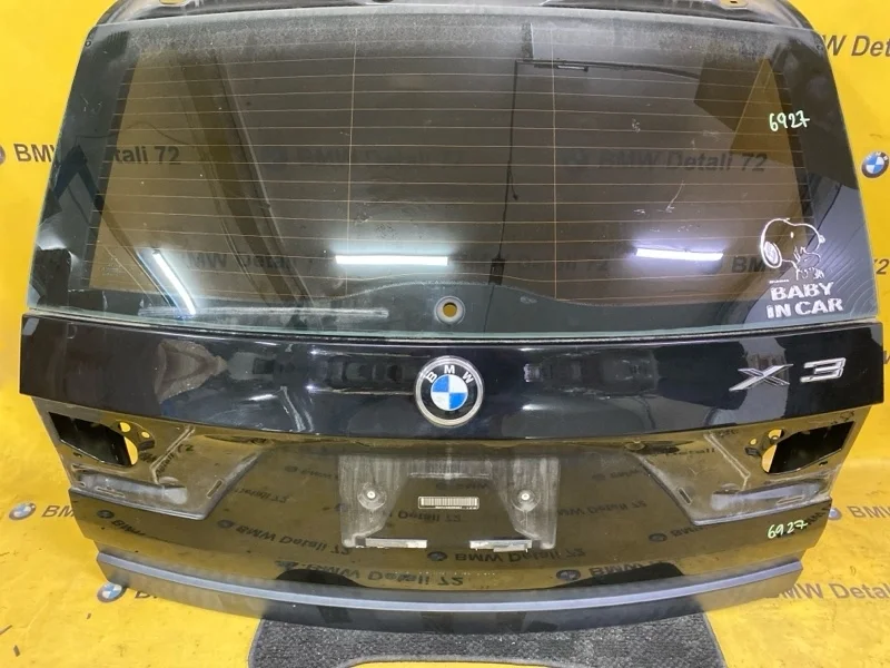 Дверь багажника Bmw X3 2005 41003452197 E83 M54B25, задняя
