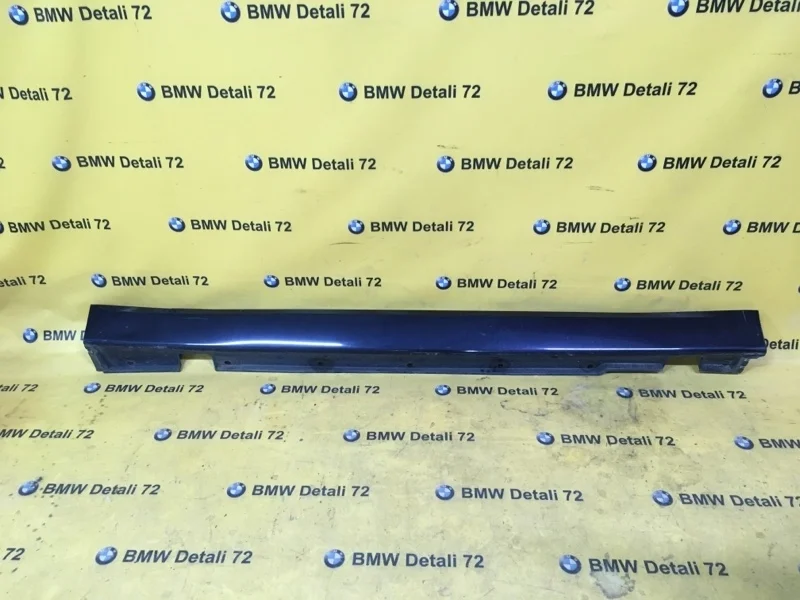 Накладка порога Bmw 7 2005 51717148545 E65 N62B48, левая