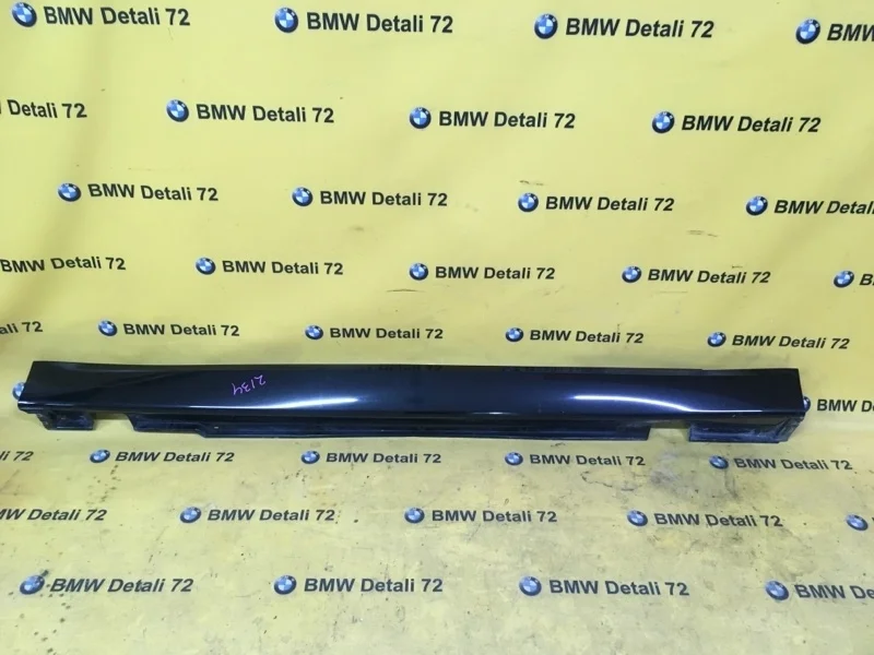 Накладка порога Bmw 7 2008 7145434 E65 N62B48, правая