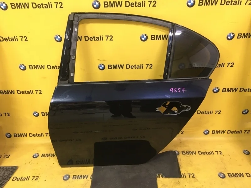 Дверь боковая Bmw 5 2009 41527202341 E60 N52B25AF, задняя левая
