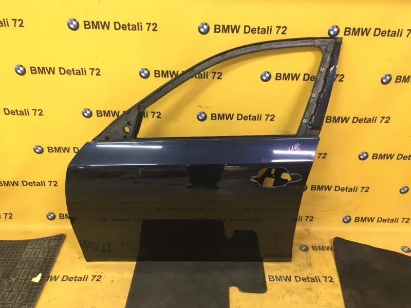 Дверь боковая Bmw 5 2006 41517202339 E60 N52B25AF, передняя левая